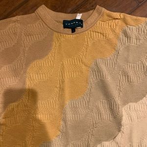 Tundra Mens sweater multi color tan gold